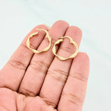 Candongas Asby 1.45 g / 2 cm Oro Amarillo 18K
