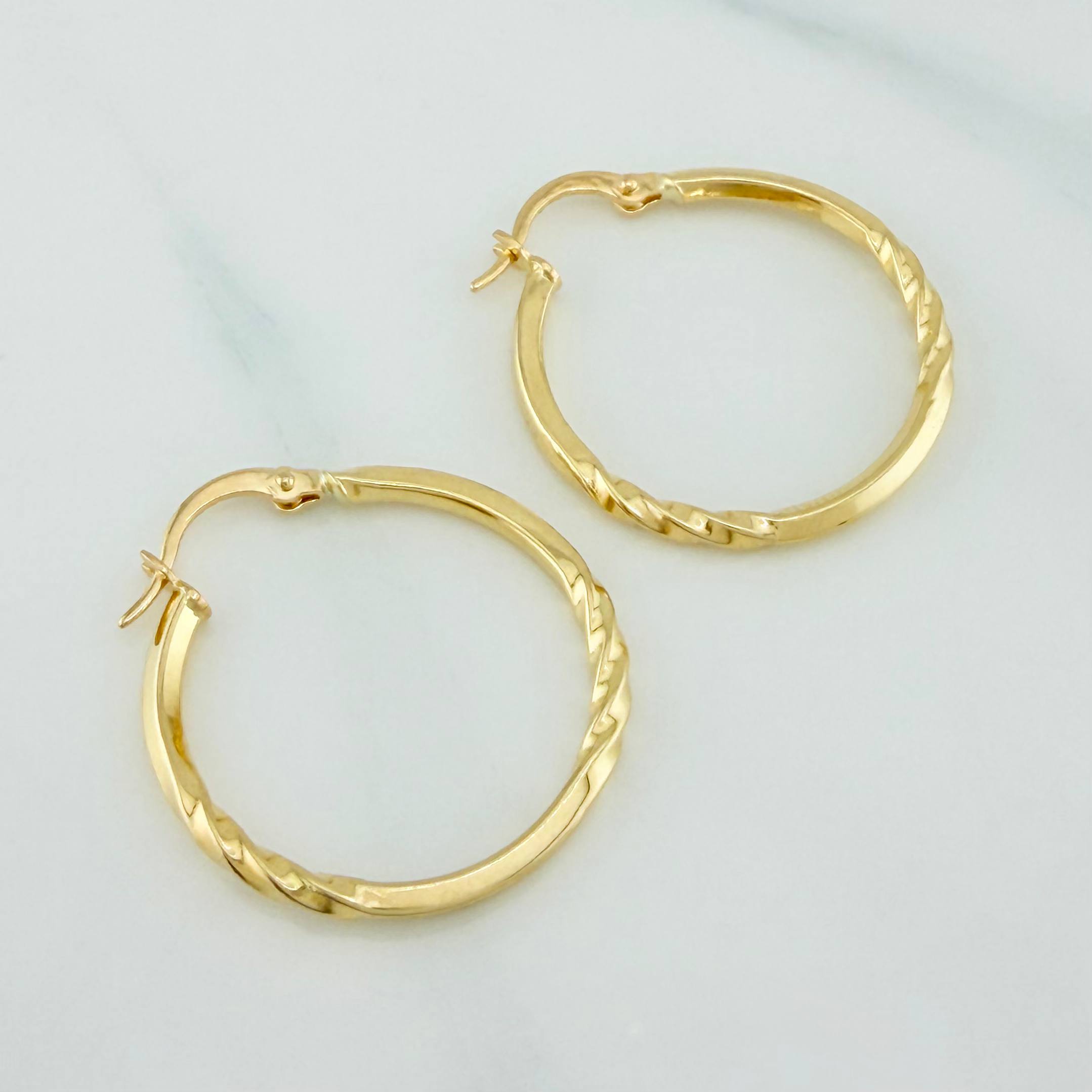 Candongas Yudi Lisa 1.7 g / 2.8 cm Oro Amarillo 18K