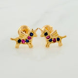 Topos Unicornio 1.1gr / 7mm Oro Amarillo 18K