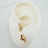 Topos Unicornio 1.1gr / 7mm Oro Amarillo 18K
