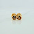 Topos Circulo 0.7gr / 2mm Oro Amarillo 18K