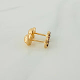 Topos Circulo 0.7gr / 2mm Oro Amarillo 18K
