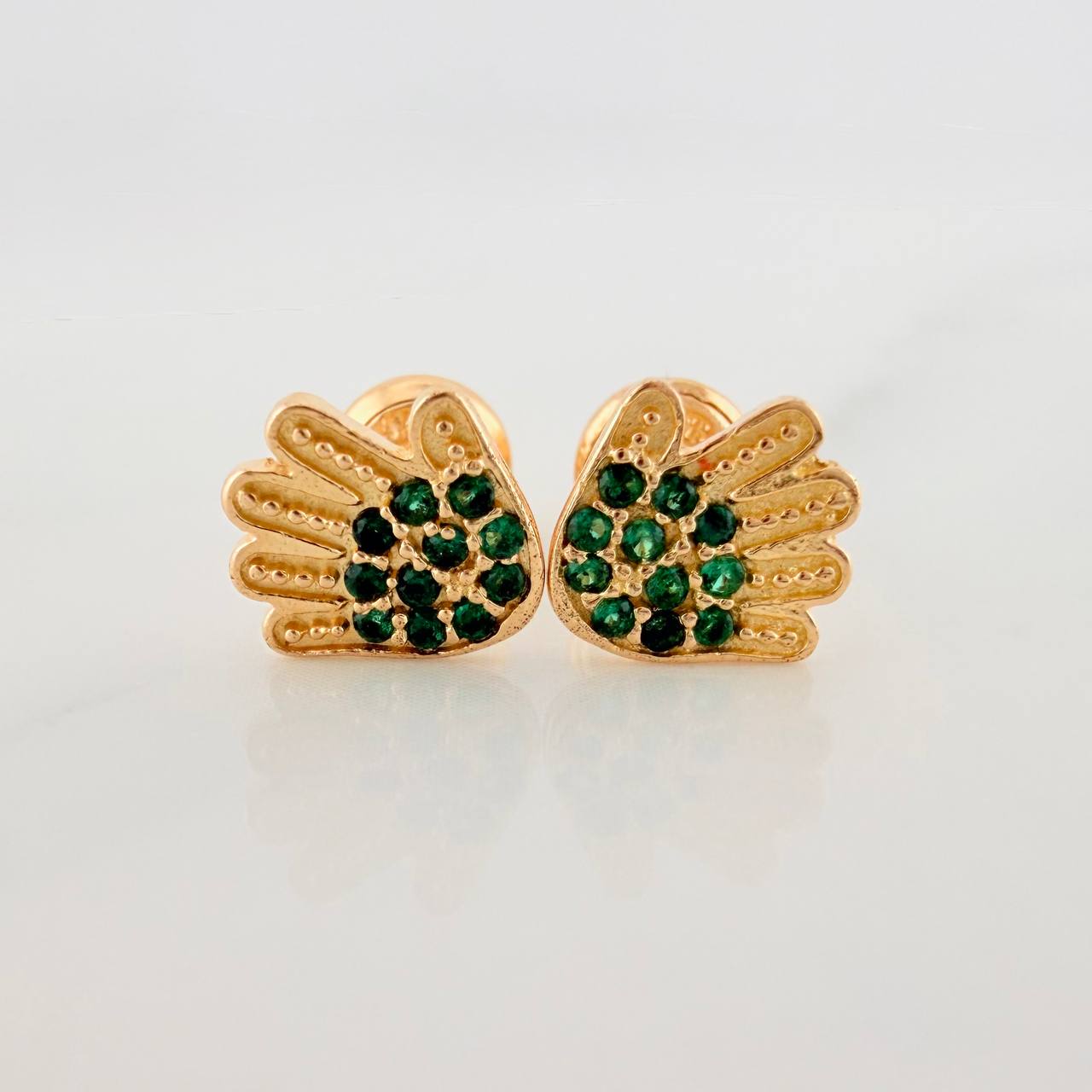 Topos Manos 1.05gr / 4mm Oro Amarillo 18K