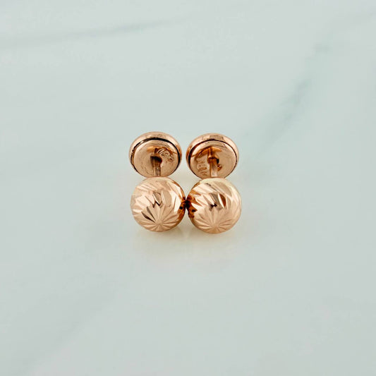 Topos Bola 0.85gr / 5mm Oro Rosa 18K