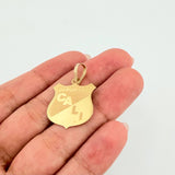 Dije Escudo Deportivo Cali 1.2gr / 3.1cm / Oro Amarillo 18K ©