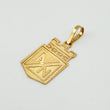 Dije Atletico Nacional 1.1gr / 3cm / Oro Amarillo 18K