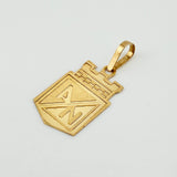 Dije Atletico Nacional 1.1gr / 3cm / Oro Amarillo 18K