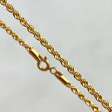 Pulso Lazo 1.45gr / 19cm / 2.1mm Oro Amarillo +3