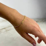 Pulso Lazo 1.45gr / 19cm / 2.1mm Oro Amarillo +3