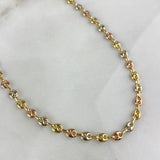 Cadena GC 6.8gr / 65cm / 3.3mm Tres Oros