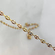 Cadena GC 5.15gr / 50cm / 3.5mm Lisa Tres Oros