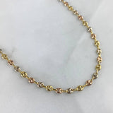 Cadena GC 5.15gr / 50cm / 3.5mm Lisa Tres Oros