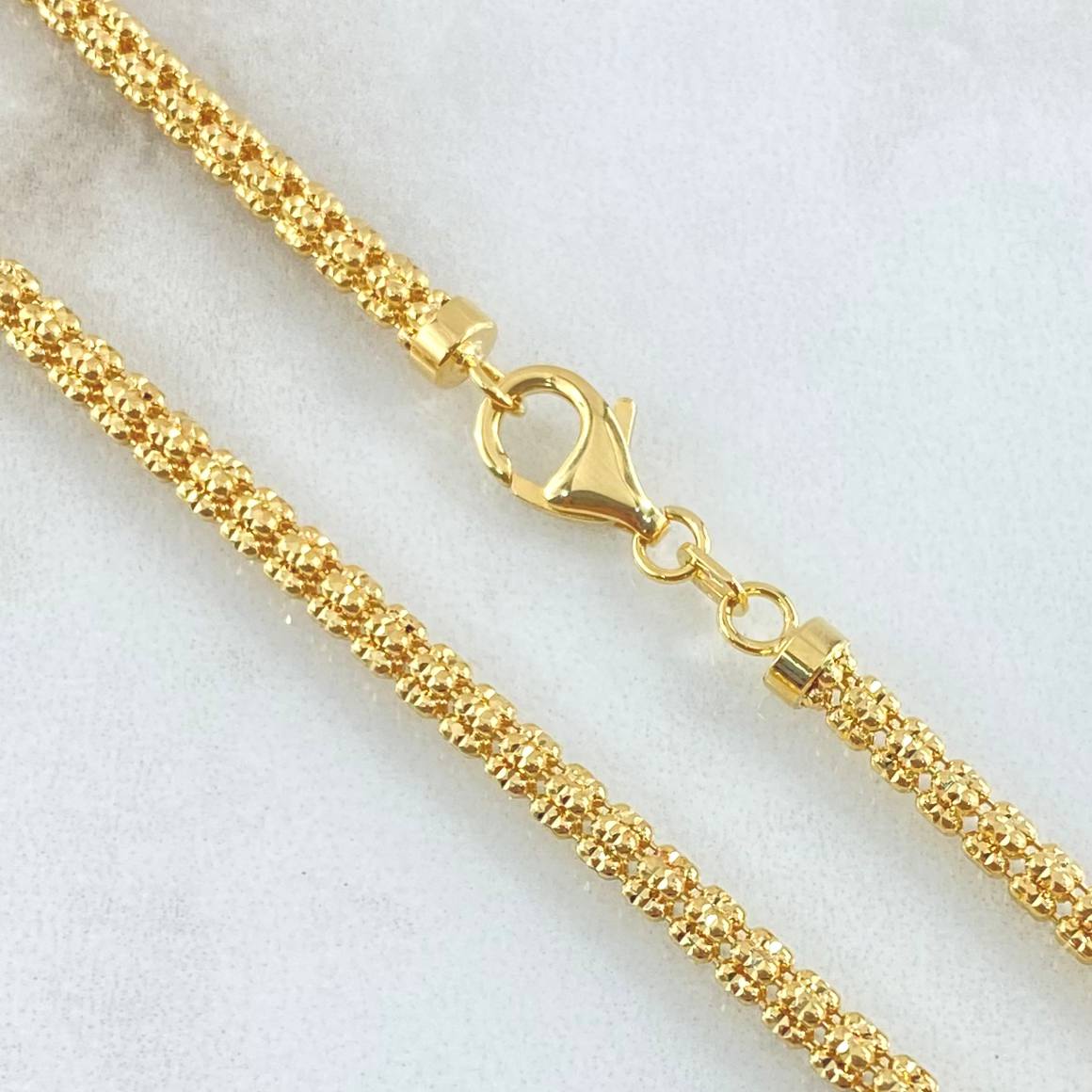 Cadena Ice 23.65gr / 60cm / Oro Amarillo +4 18K ©