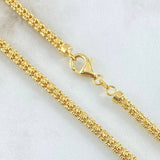 Cadena Ice 23.65gr / 60cm / Oro Amarillo +4 18K ©