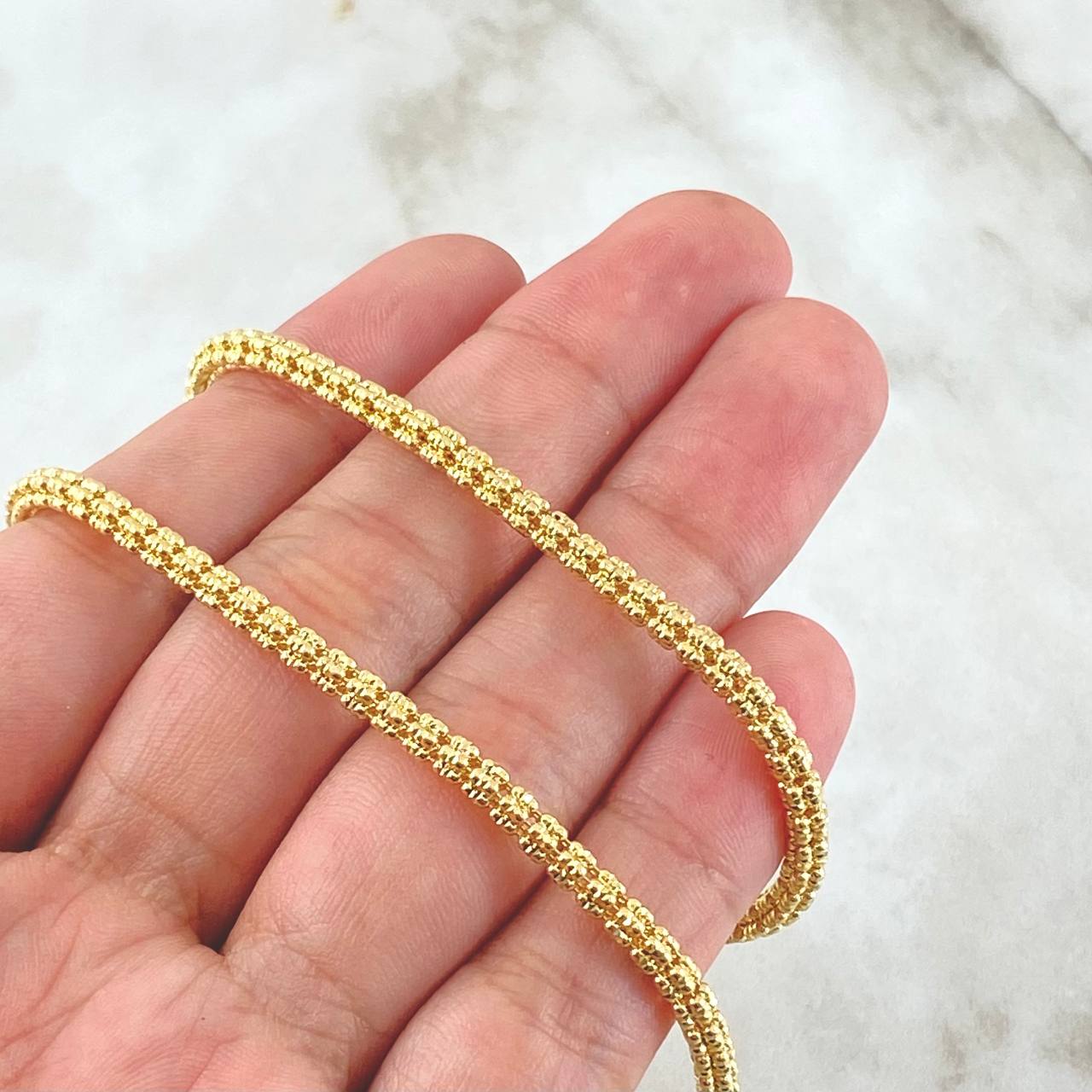 Cadena Ice 23.65gr / 60cm / Oro Amarillo +4 18K ©