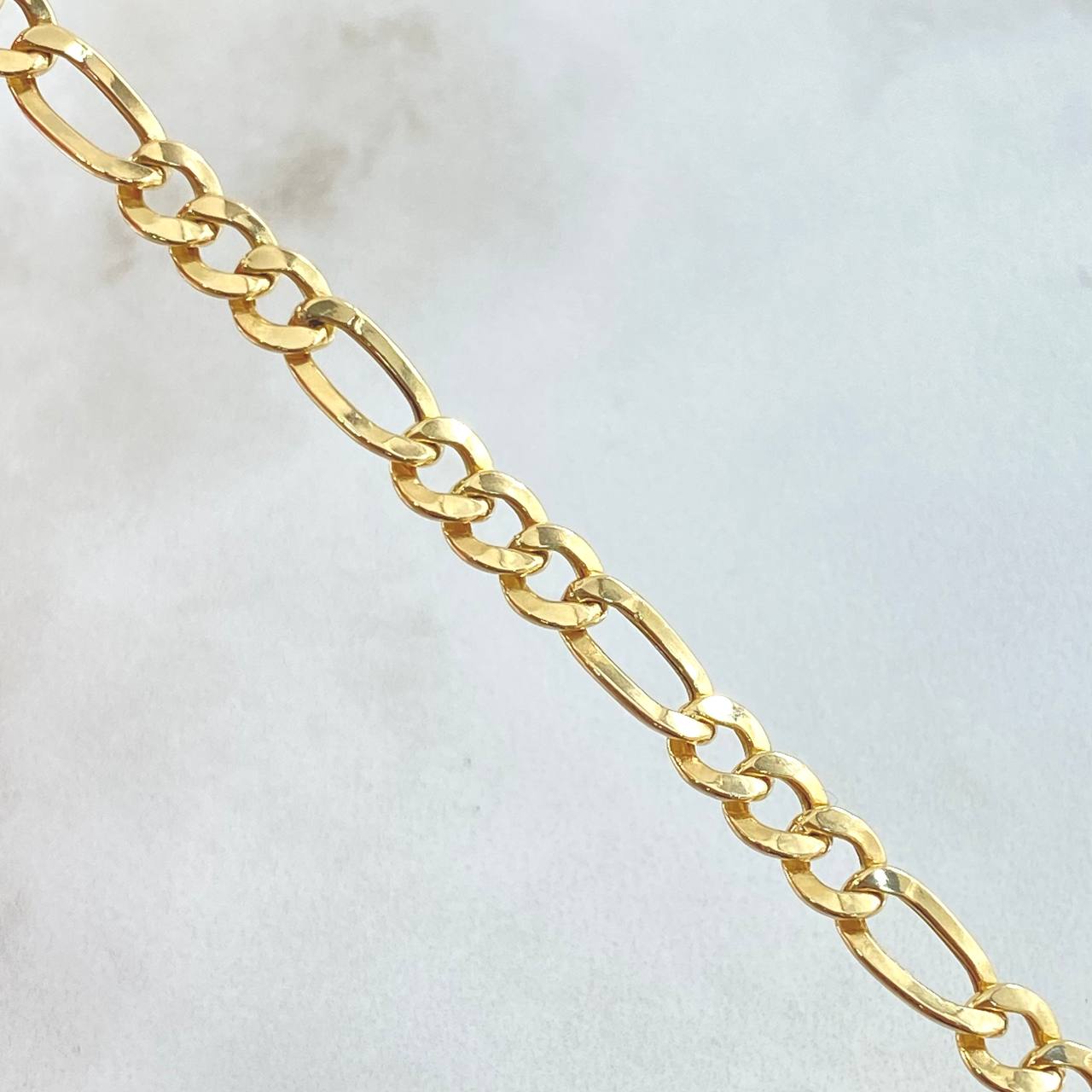 Cadena Figaro 10.55gr / 60cm / Oro Amarillo +1 18K ©