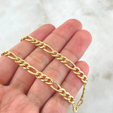 Cadena Figaro 10.55gr / 60cm / Oro Amarillo +1 18K ©