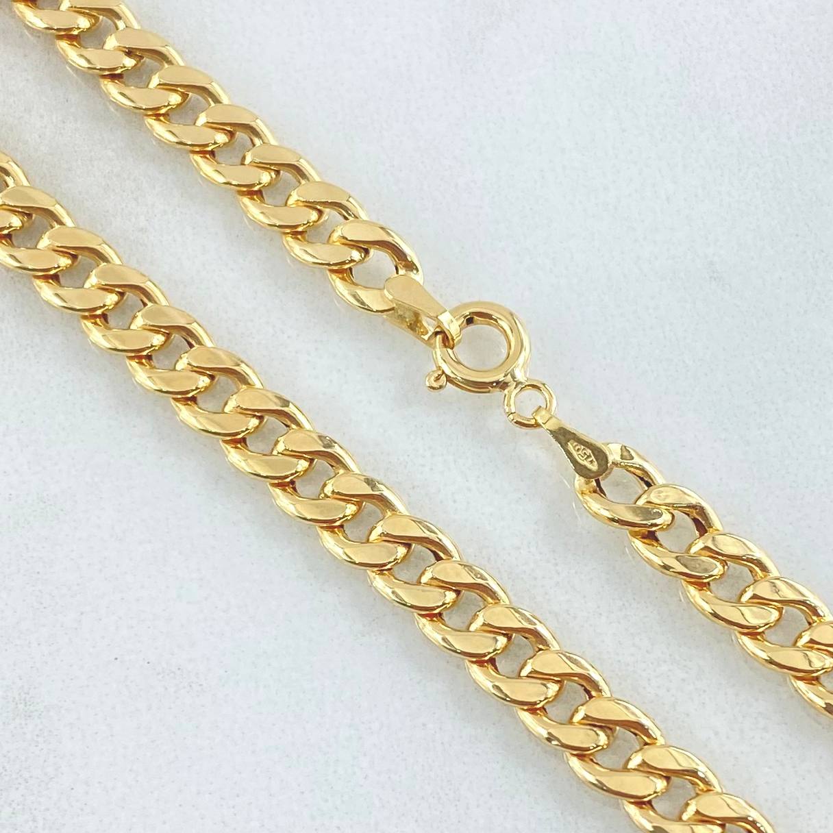 Cadena Cubana 6.05gr / 50cm / Oro Amarillo +1 18K ©