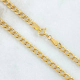 Cadena Cubana 5.15gr / 60cm / Oro Amarillo +1 18K ©