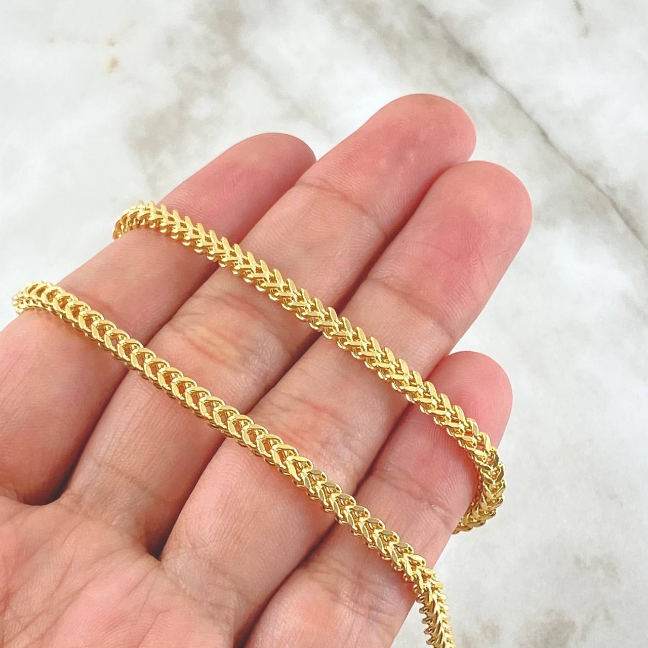 Cadena Franco 13.45gr / 60cm / Oro Amarillo +3 18K ©