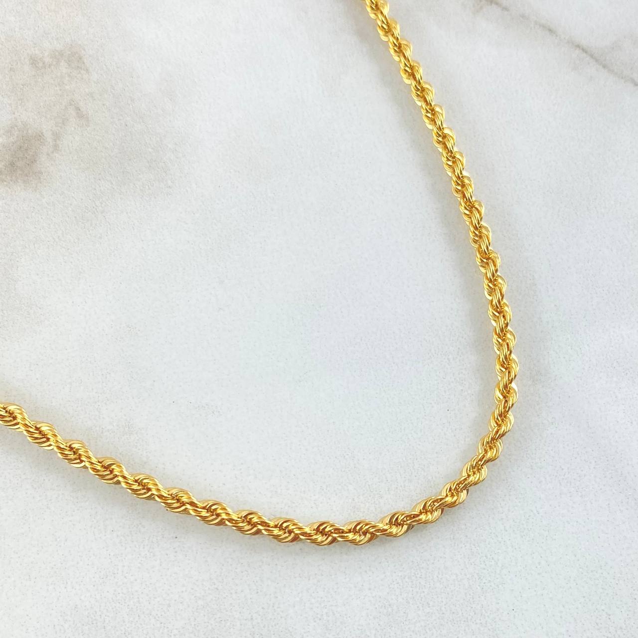 Cadena Lazo 4.6gr / 50cm / Oro Amarillo +2 18K ©