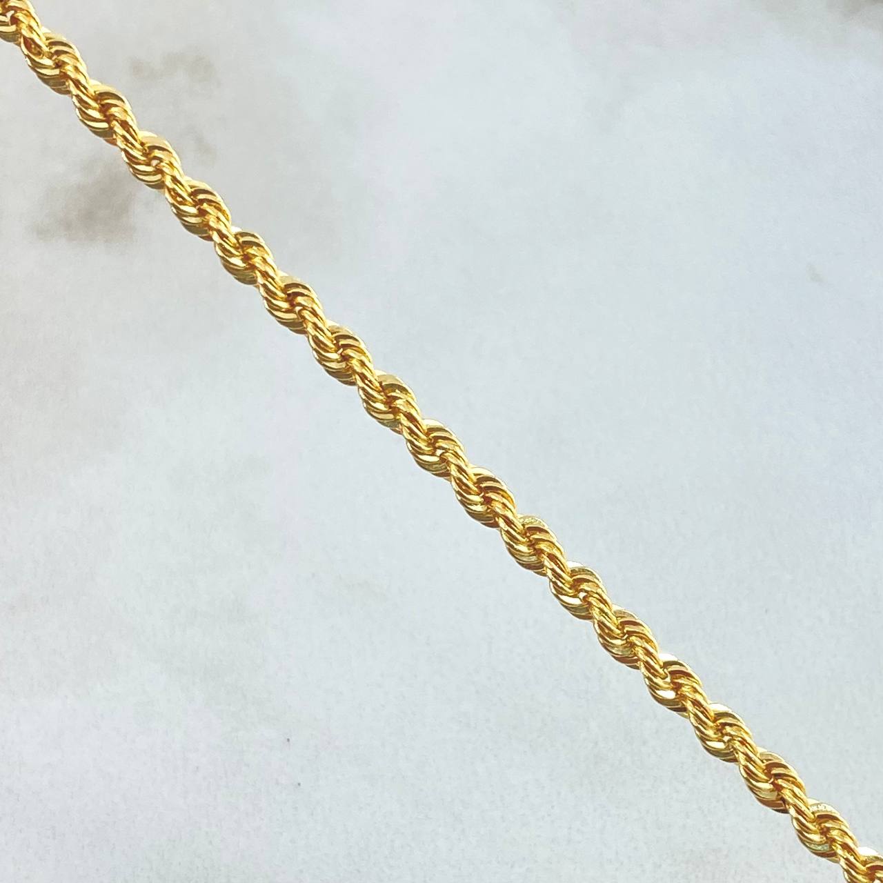 Cadena Lazo 4.6gr / 50cm / Oro Amarillo +2 18K ©