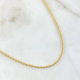 Cadena Lazo 1.7gr / 45cm / Oro Amarillo +3 18K ©