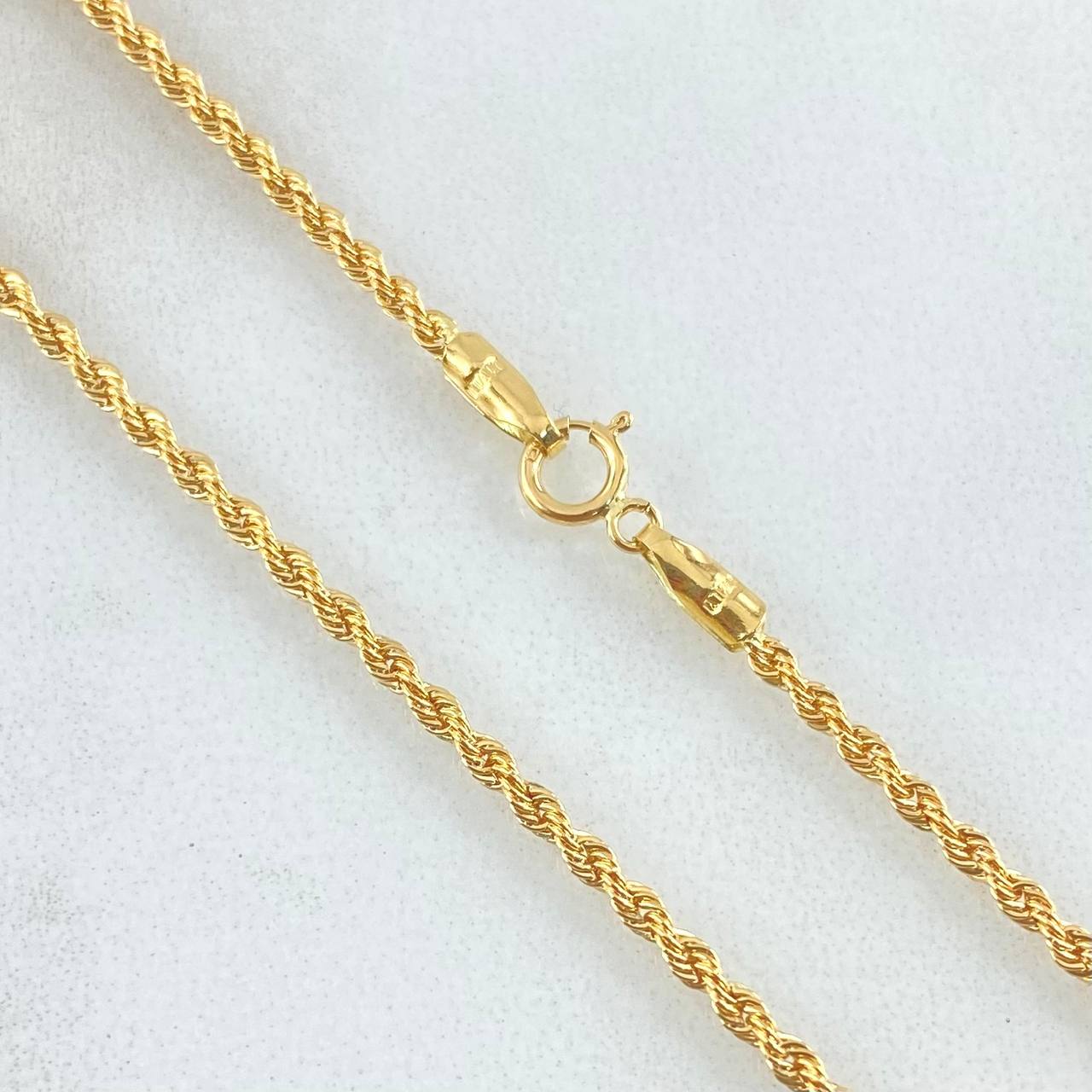 Cadena Lazo 1.9gr / 50cm / Oro Amarillo +3 18K ©