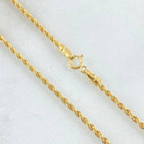 Cadena Lazo 1.7gr / 45cm / Oro Amarillo +3 18K ©
