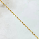 Cadena Lazo 1.1gr / 60cm / Oro Amarillo +3 18K ©