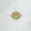 Herraje Corona RX 1.9gr / 2.2cm / Circones Blancos Verdes Oro Amarillo 18K *