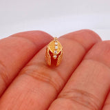 Herraje Casco Romano 1.35gr / 1cm / Oro Amarillo 18K %