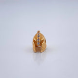 Herraje Casco Romano 1.35gr / 1cm / Oro Amarillo 18K %