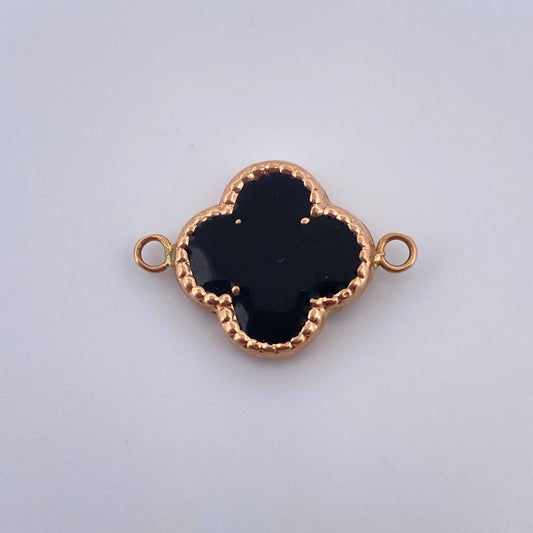 Herraje Trebol 1.25gr / 2.2cm / Oro Rosa 18K %