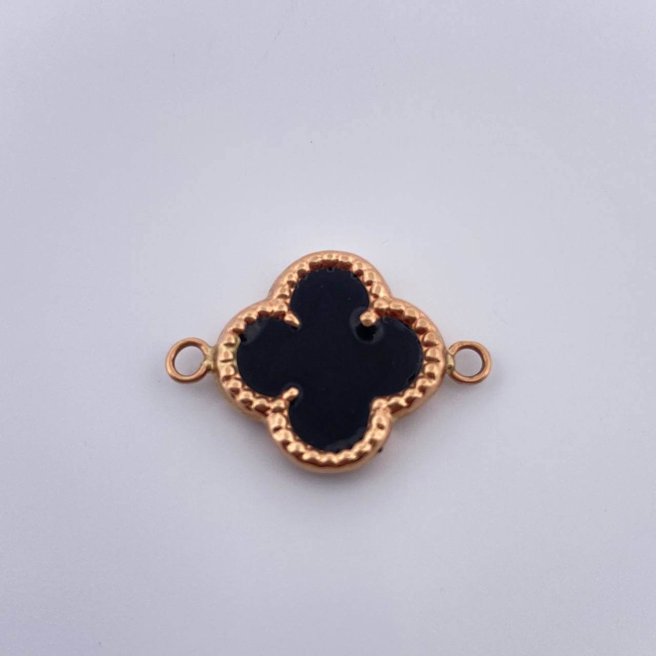 Herraje Trebol 1.1gr / 2.2cm / Oro Rosa 18K %