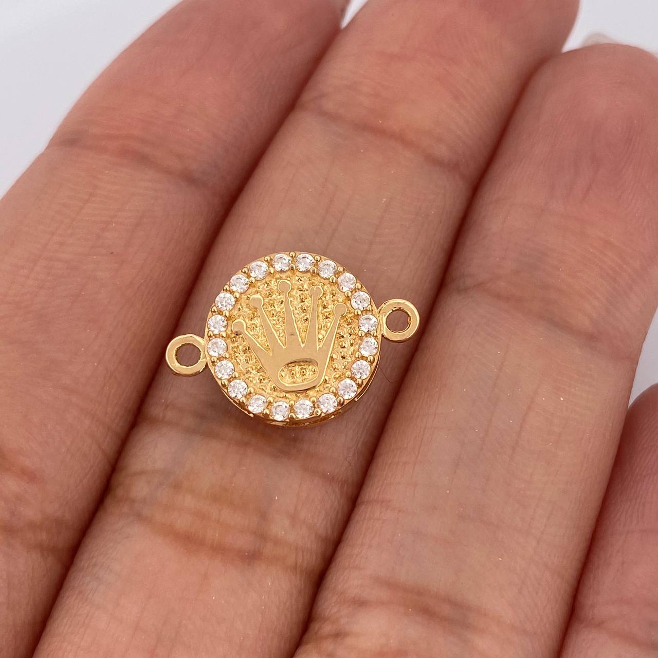 Herraje Corona 1.75gr / 1.7cm / Oro Amarillo 18K %