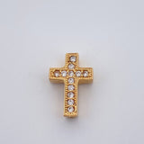Herraje Cruz 1.15gr / 1.3cm / Oro Amarillo 18K %