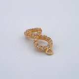 Herraje Infinito 1gr / 2cm / Oro Amarillo 18K %