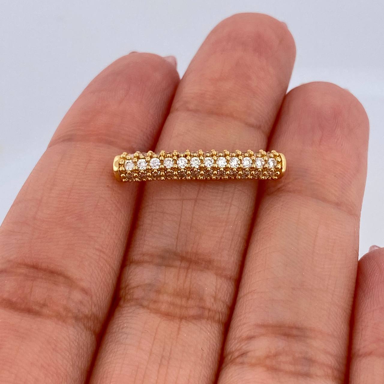 Herraje Cilindro 1.65gr / 2.3cm / Oro Amarillo 18K %