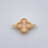 Herraje Trebol 0.9gr / 1.8cm / Oro Amarillo 18K %