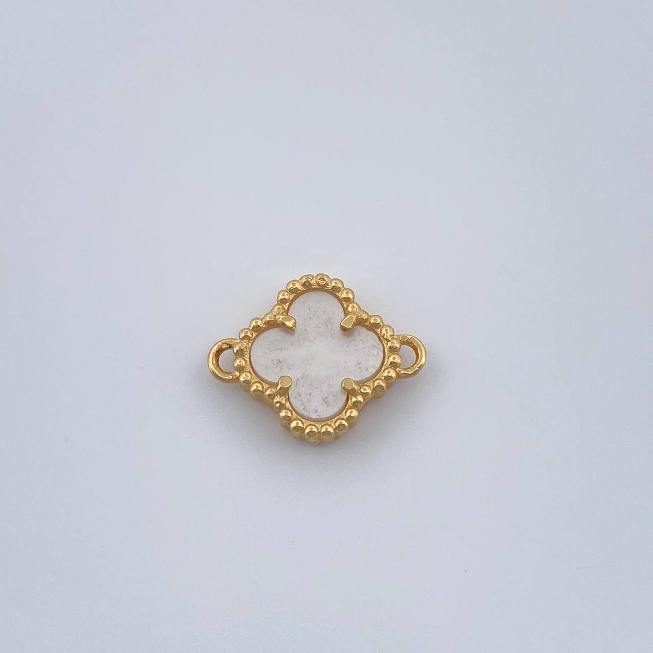 Herraje Trebol 1.15gr / 1.3cm / Oro Amarillo Nac.Esp. 18K %