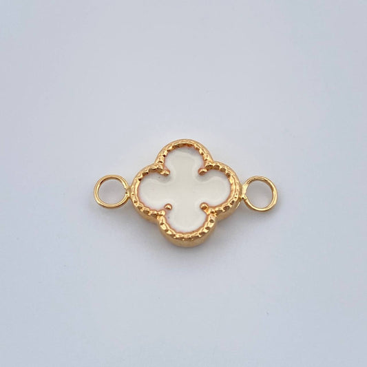 Herraje Trebol 0.55gr / 1.8cm / Oro Amarillo 18K %