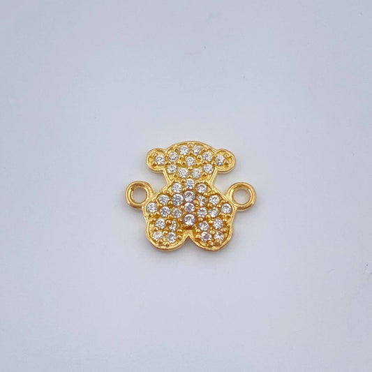 Herraje Oso Ts 0.6gr / 1.1cm / Oro Amarillo 18K %