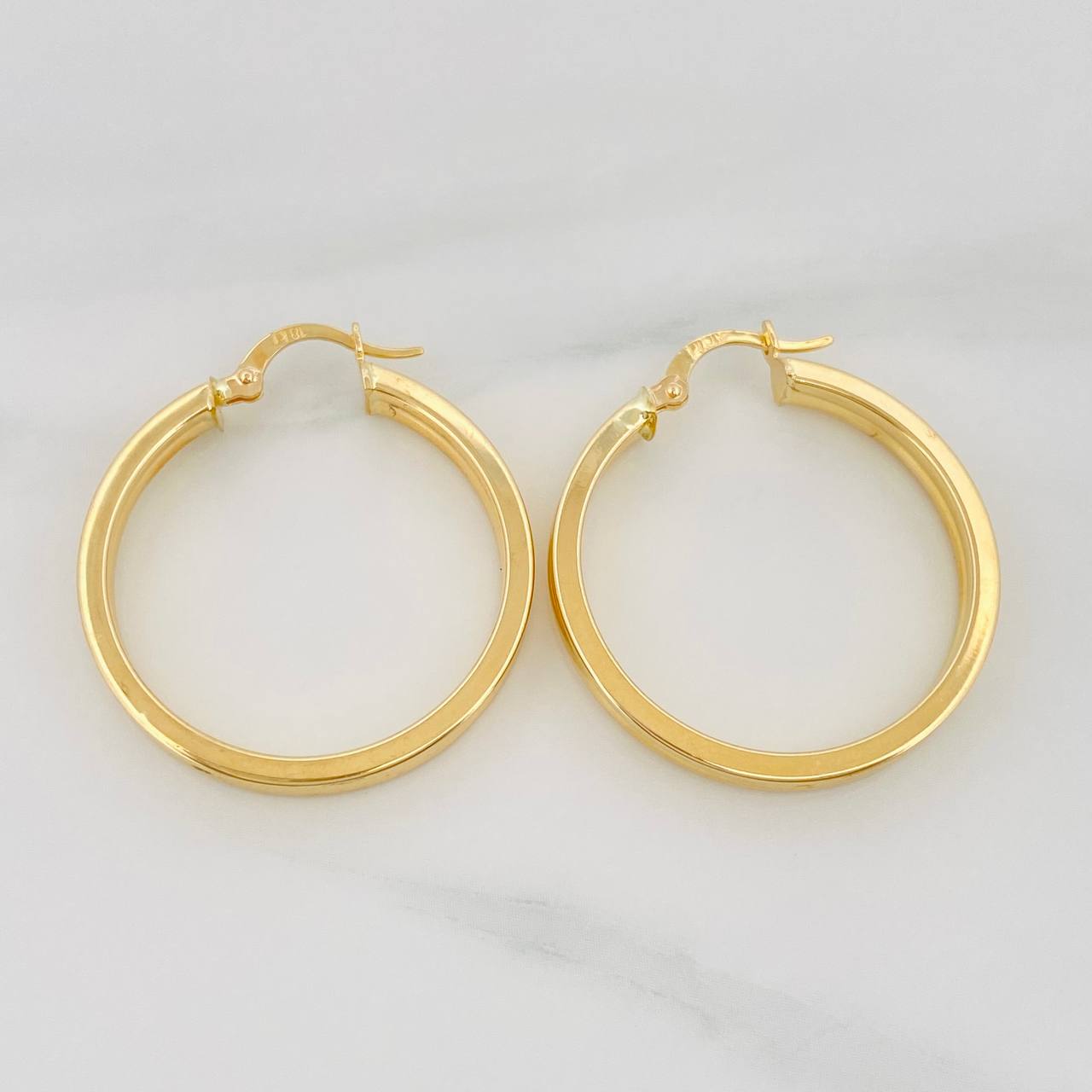 Candongas Winter 3.6 g / 3 cm Oro Amarillo 18K