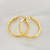 Candongas Winter 3.6 g / 3 cm Oro Amarillo 18K