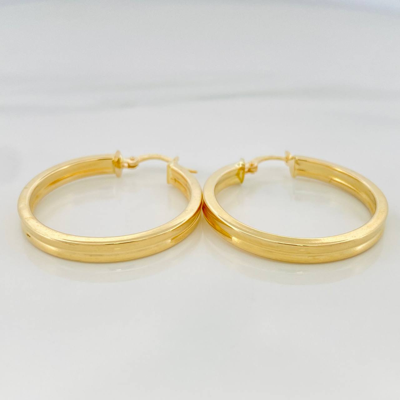 Candongas Winter 3.6 g / 3 cm Oro Amarillo 18K