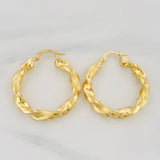 Candongas Jenn 3.95 g / 3.1 cm Oro Amarillo 18K
