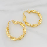 Candongas Jenn 3.95 g / 3.1 cm Oro Amarillo 18K