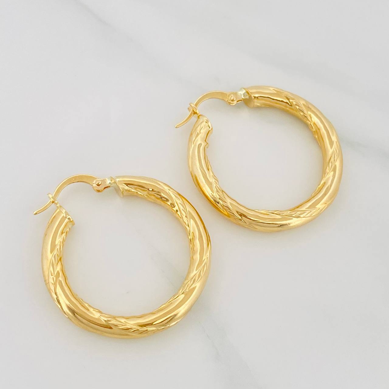 Candongas Rox 3.95 g / 3 cm Oro Amarillo 18K