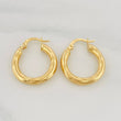 Candongas Kris 2.4 g / 2.3 cm Oro Amarillo 18K